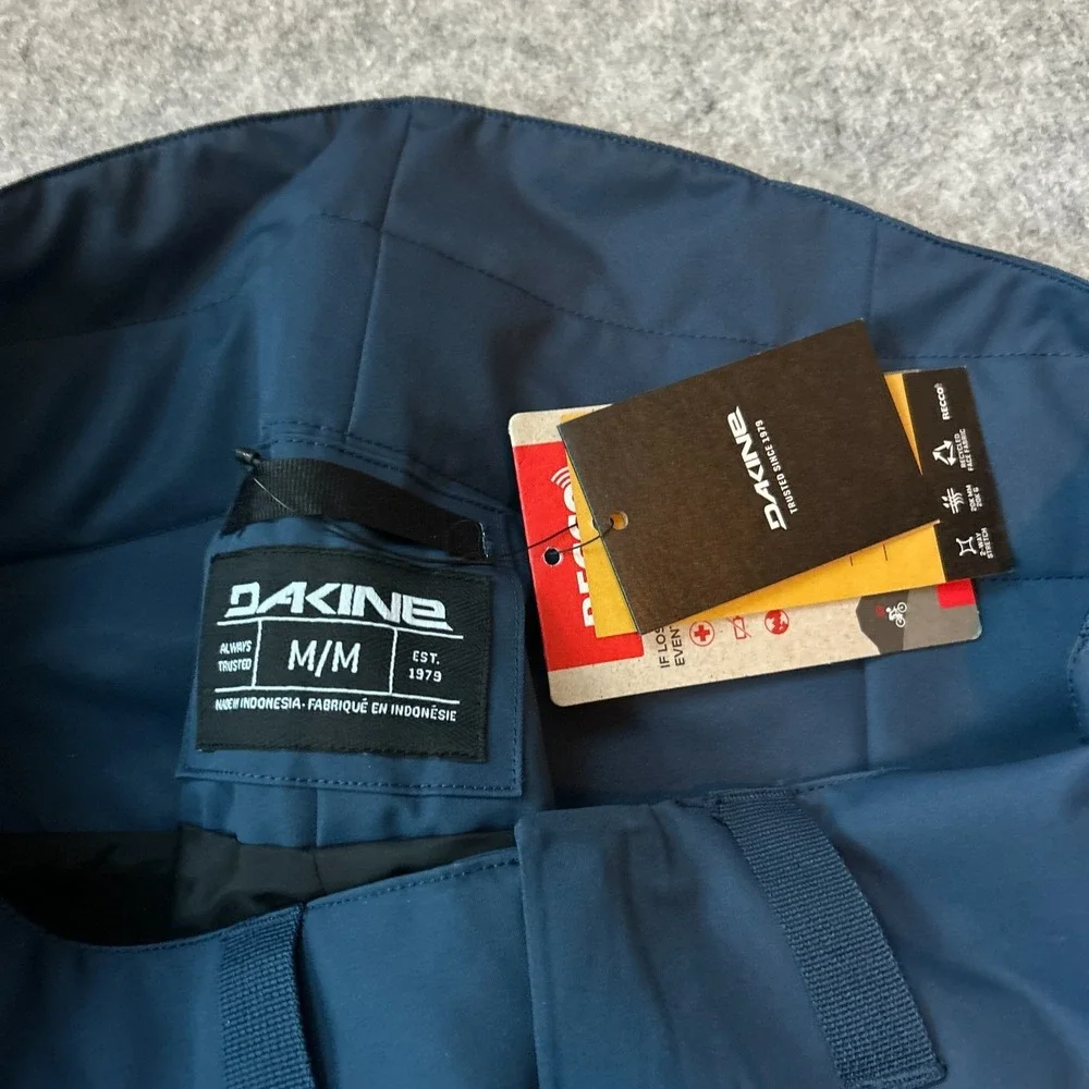 Dakine Womens Reach 20k 2l Pants Snowboard Ski Medium Navy NWT $325 Original Rtl - Picture 10 of 12